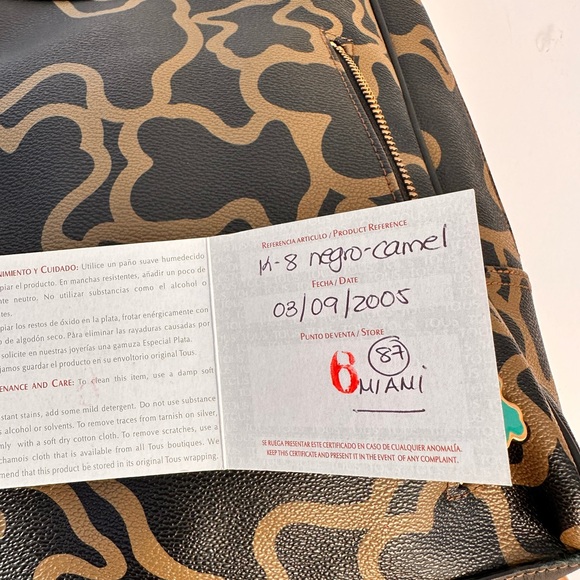 Authentic TOUS Crossbody Backpack - Picture 6 of 8